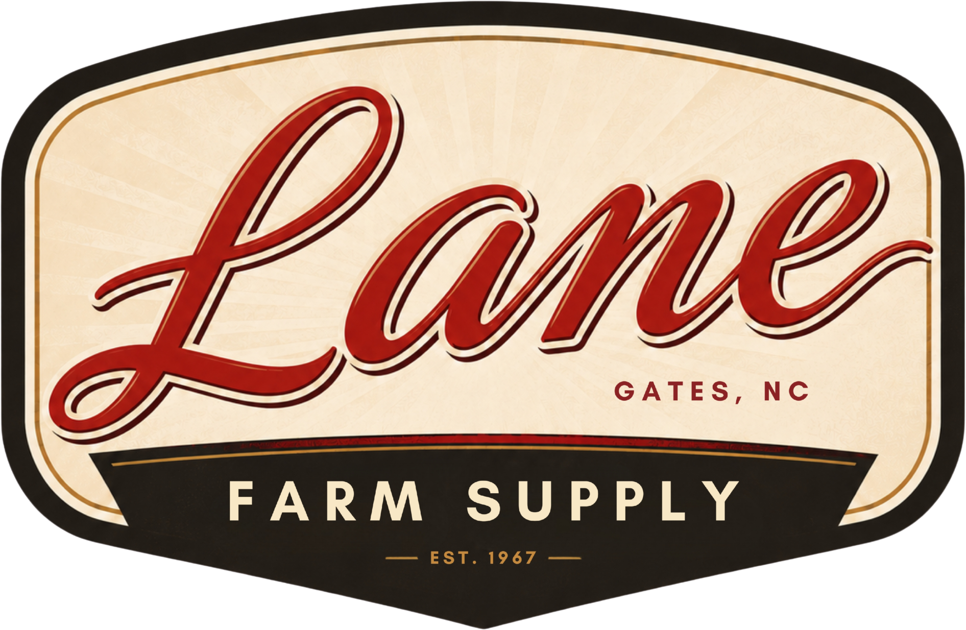 Lane Farm Supply, Gates, North Carolina, established 1967